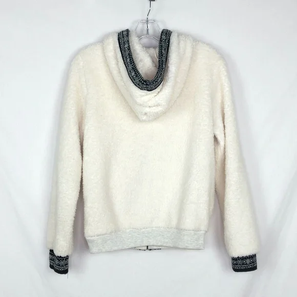 AE American Eagle Sherpa Zip Up Hoodie - Picture 8 of 8